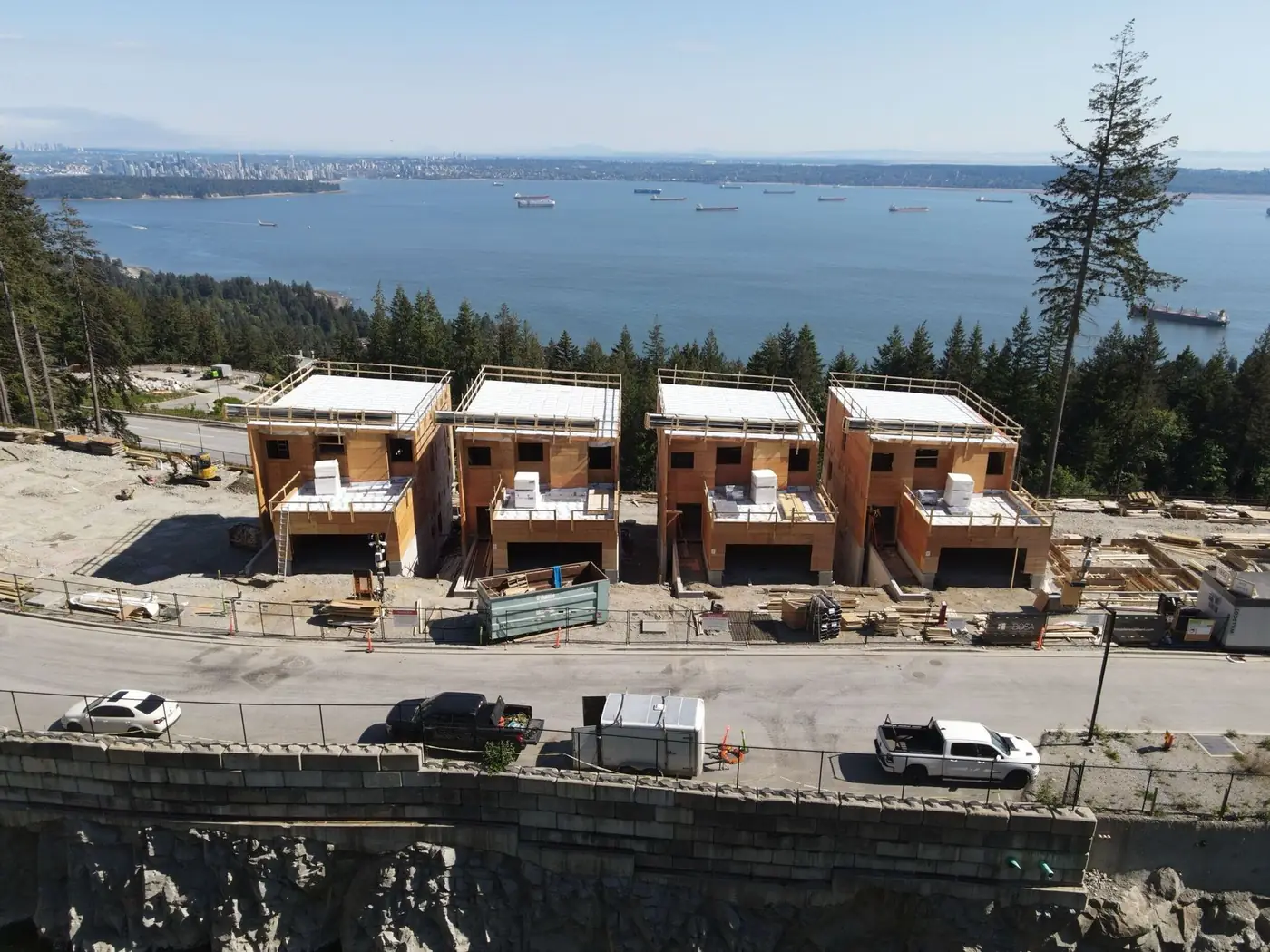 14 high-end single-family homes under construction in West Vancouver